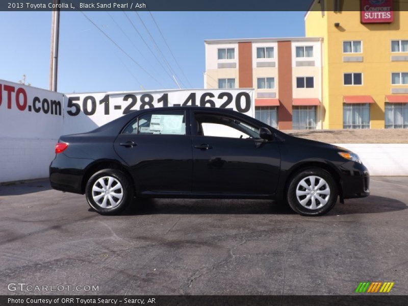 Black Sand Pearl / Ash 2013 Toyota Corolla L