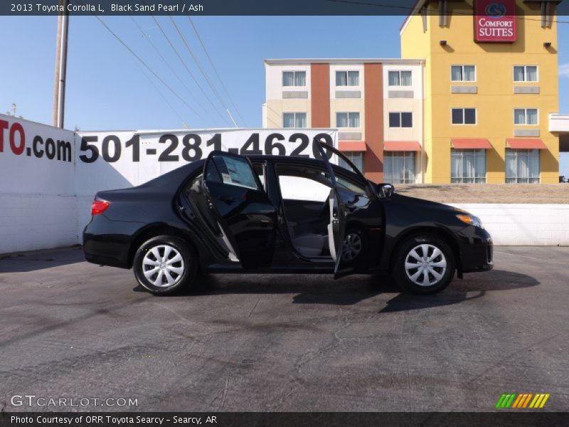 Black Sand Pearl / Ash 2013 Toyota Corolla L