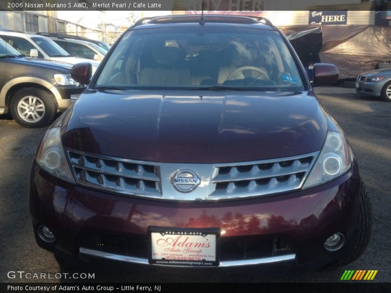 Merlot Pearl / Cafe Latte 2006 Nissan Murano S AWD