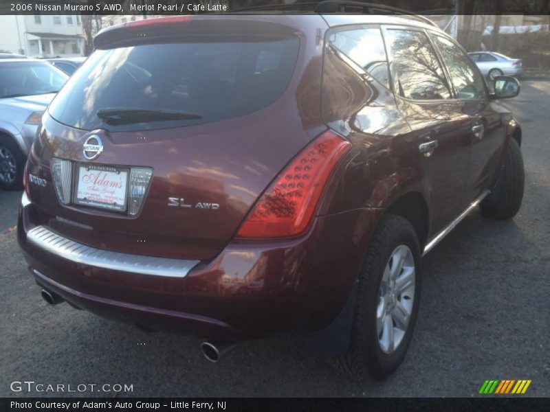 Merlot Pearl / Cafe Latte 2006 Nissan Murano S AWD