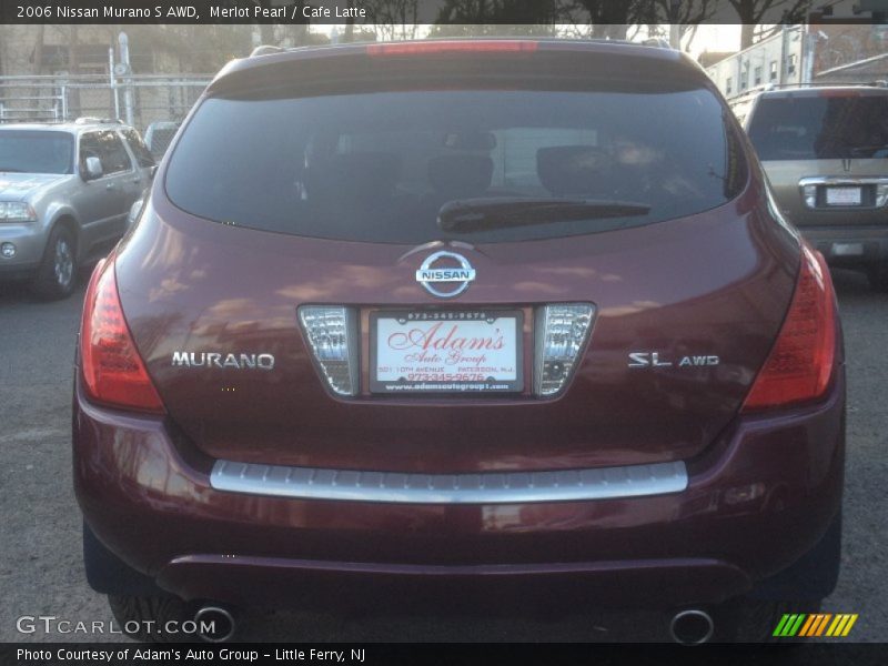 Merlot Pearl / Cafe Latte 2006 Nissan Murano S AWD