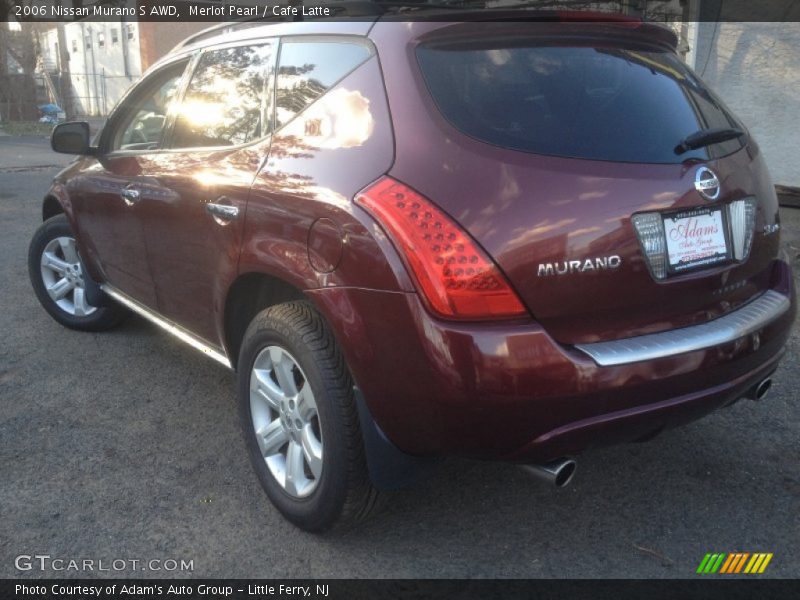 Merlot Pearl / Cafe Latte 2006 Nissan Murano S AWD