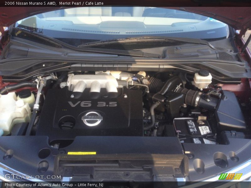 Merlot Pearl / Cafe Latte 2006 Nissan Murano S AWD