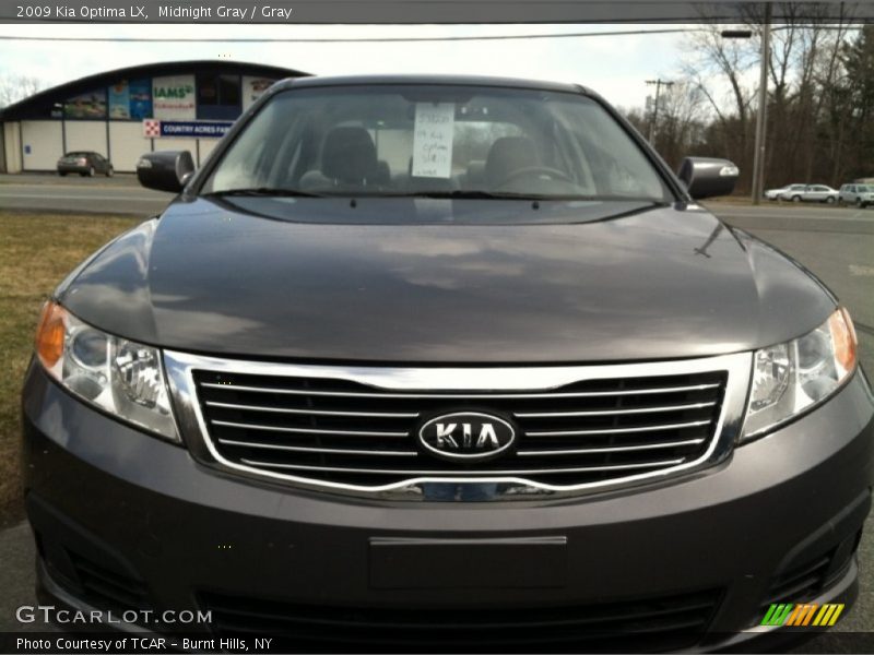 Midnight Gray / Gray 2009 Kia Optima LX