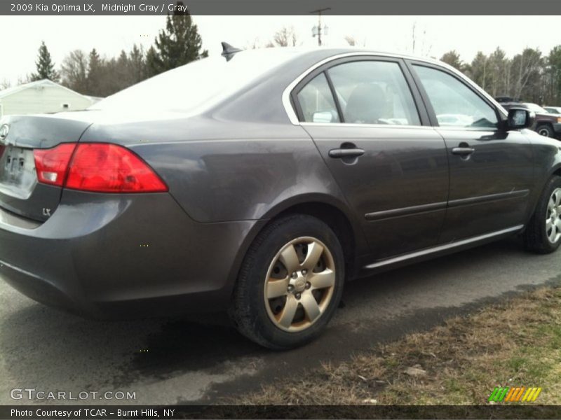 Midnight Gray / Gray 2009 Kia Optima LX