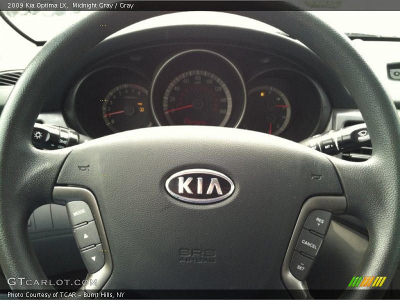 Midnight Gray / Gray 2009 Kia Optima LX