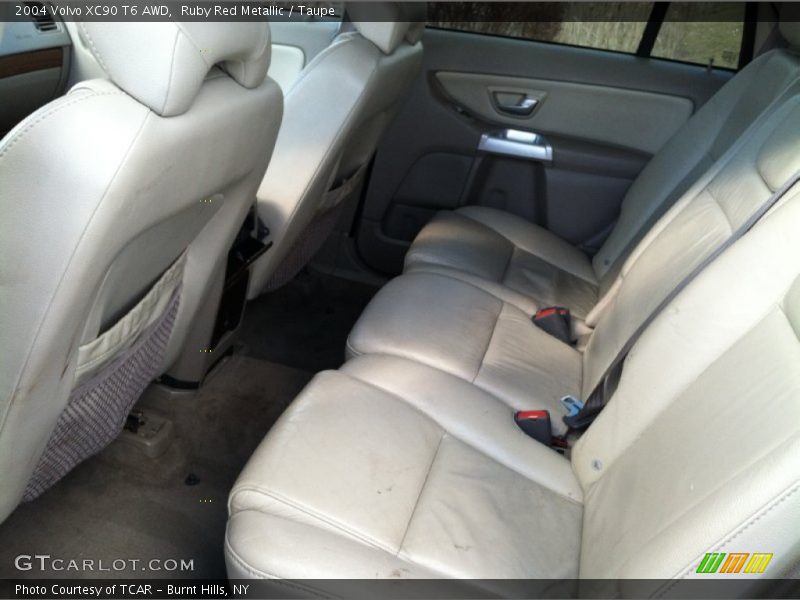 Ruby Red Metallic / Taupe 2004 Volvo XC90 T6 AWD