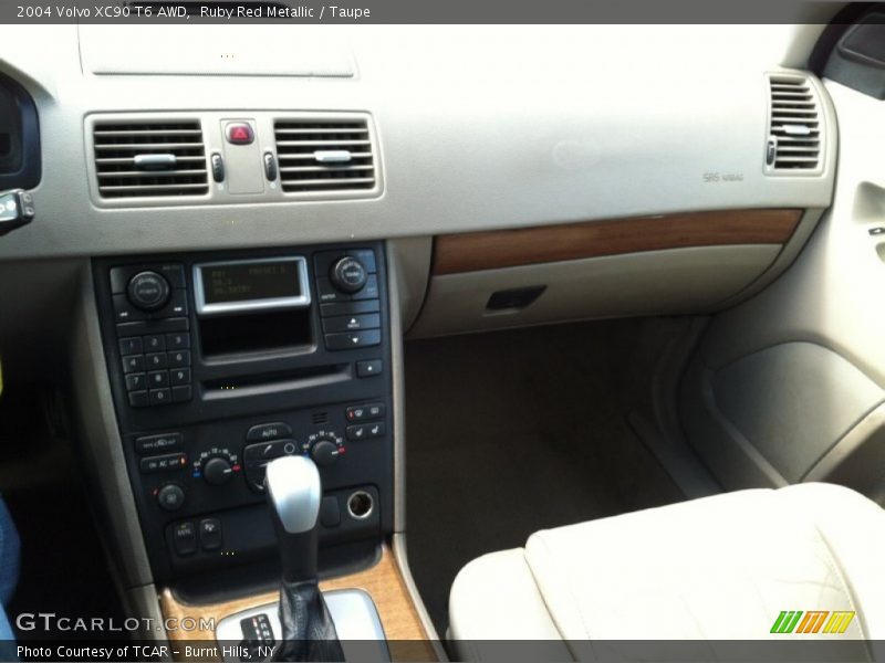 Ruby Red Metallic / Taupe 2004 Volvo XC90 T6 AWD