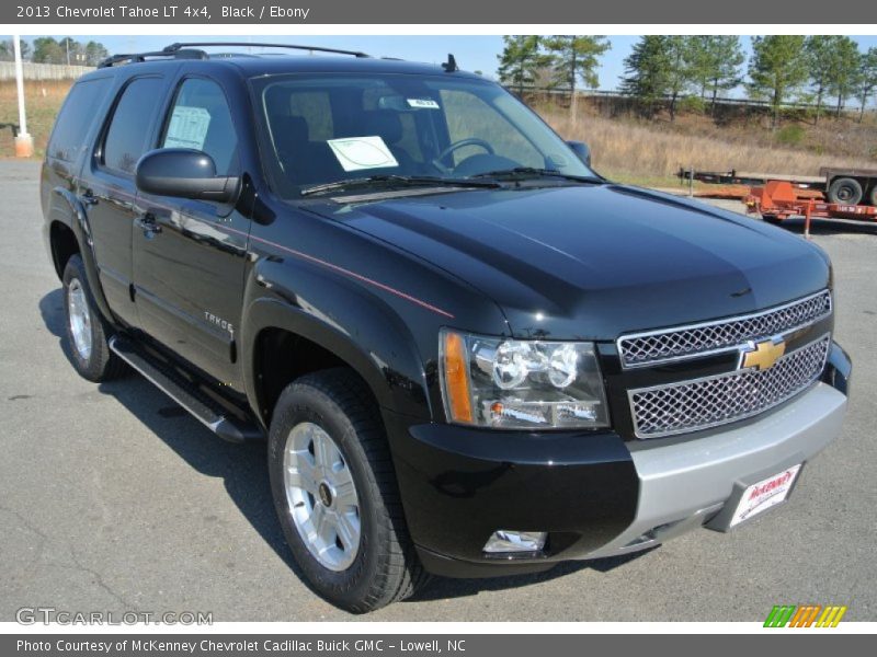 Black / Ebony 2013 Chevrolet Tahoe LT 4x4