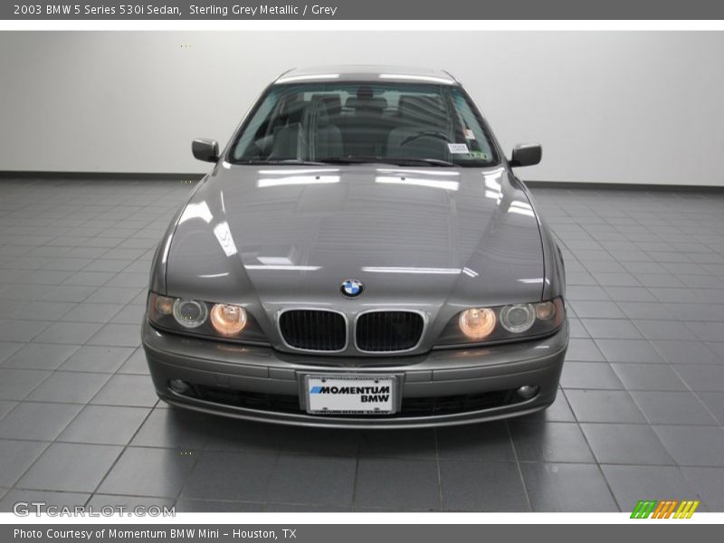 Sterling Grey Metallic / Grey 2003 BMW 5 Series 530i Sedan