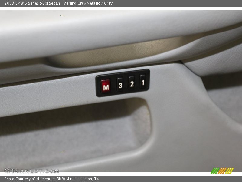 Sterling Grey Metallic / Grey 2003 BMW 5 Series 530i Sedan
