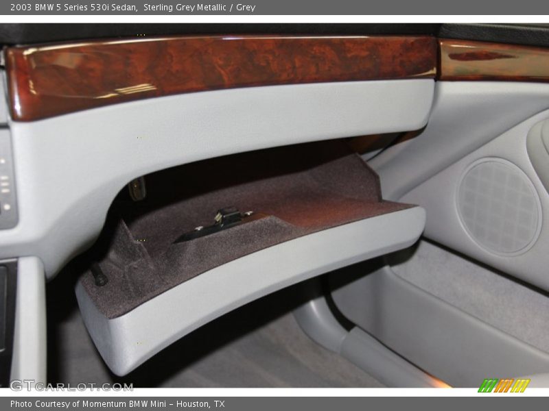 Sterling Grey Metallic / Grey 2003 BMW 5 Series 530i Sedan