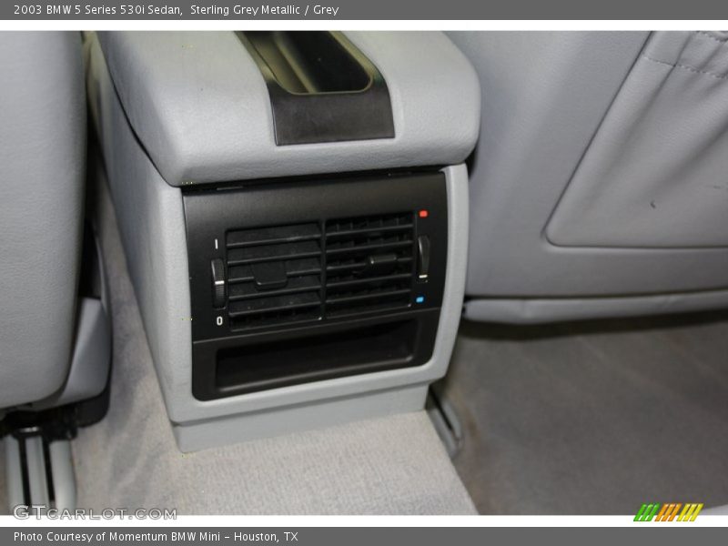 Sterling Grey Metallic / Grey 2003 BMW 5 Series 530i Sedan