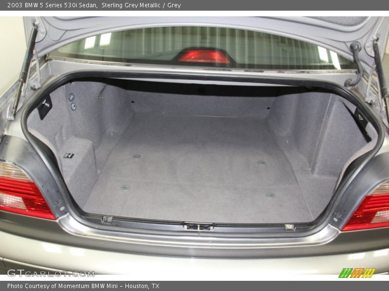  2003 5 Series 530i Sedan Trunk
