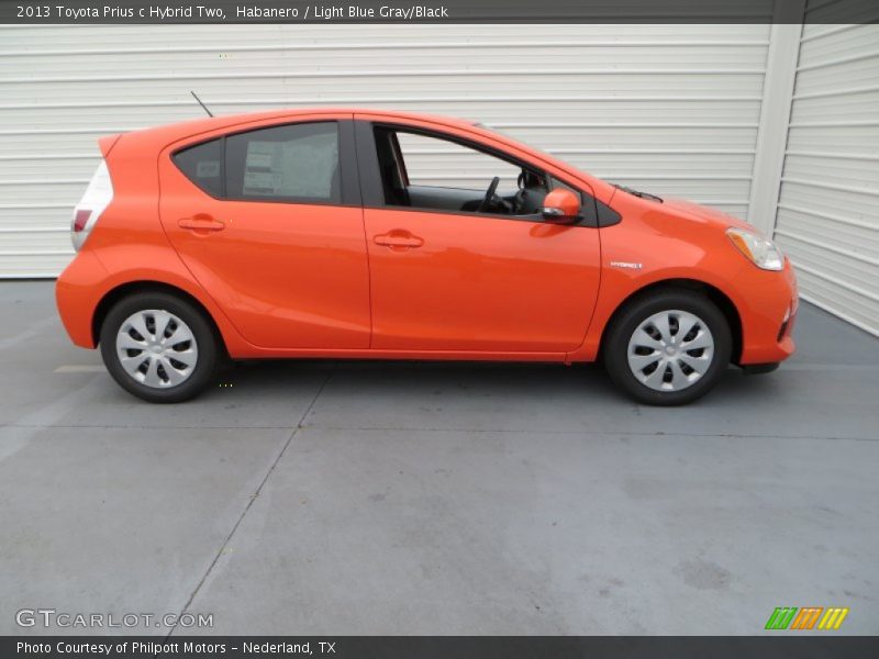  2013 Prius c Hybrid Two Habanero