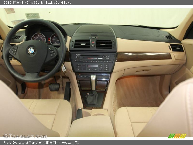 Jet Black / Sand Beige 2010 BMW X3 xDrive30i