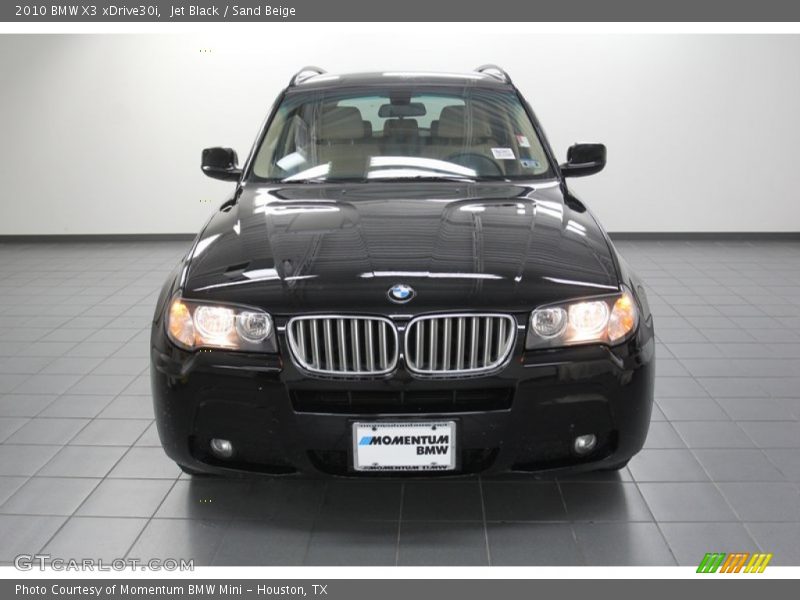 Jet Black / Sand Beige 2010 BMW X3 xDrive30i