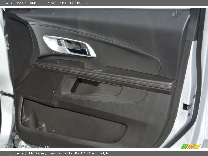 Silver Ice Metallic / Jet Black 2013 Chevrolet Equinox LT