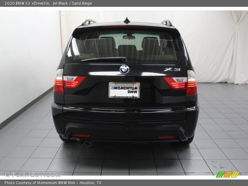 Jet Black / Sand Beige 2010 BMW X3 xDrive30i