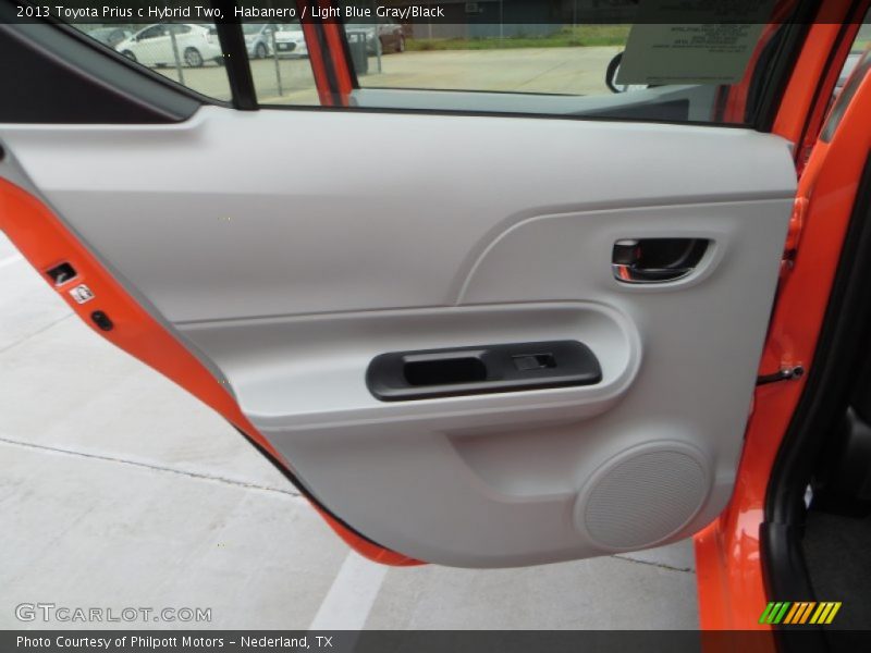 Door Panel of 2013 Prius c Hybrid Two