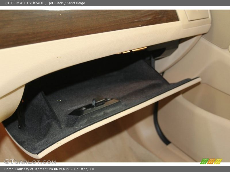 Jet Black / Sand Beige 2010 BMW X3 xDrive30i