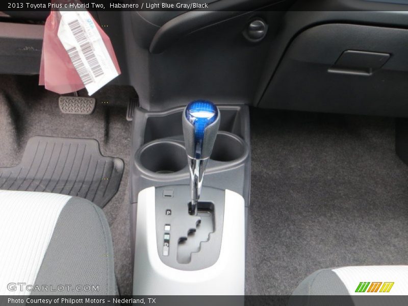  2013 Prius c Hybrid Two ECVT Automatic Shifter