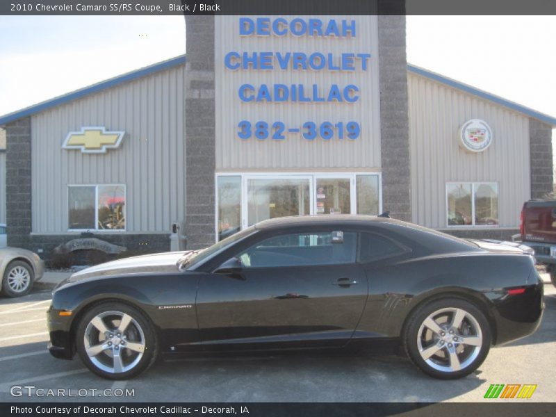 Black / Black 2010 Chevrolet Camaro SS/RS Coupe
