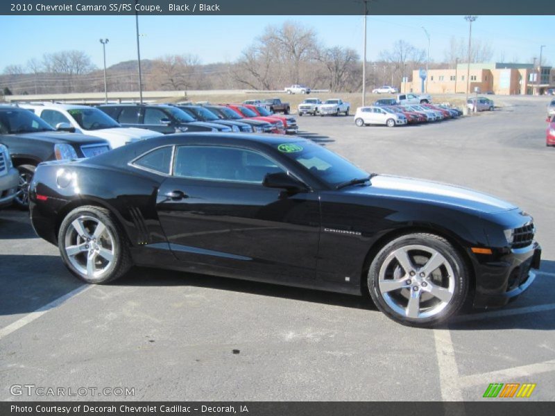 Black / Black 2010 Chevrolet Camaro SS/RS Coupe