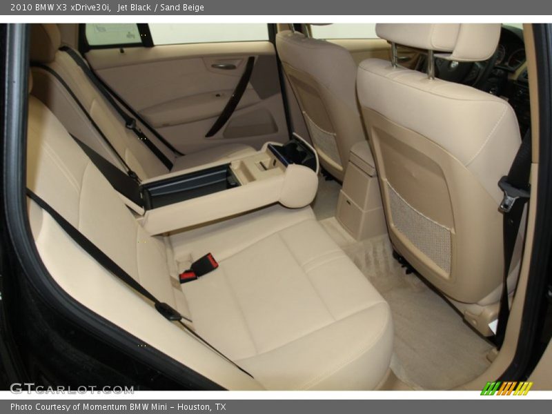 Jet Black / Sand Beige 2010 BMW X3 xDrive30i