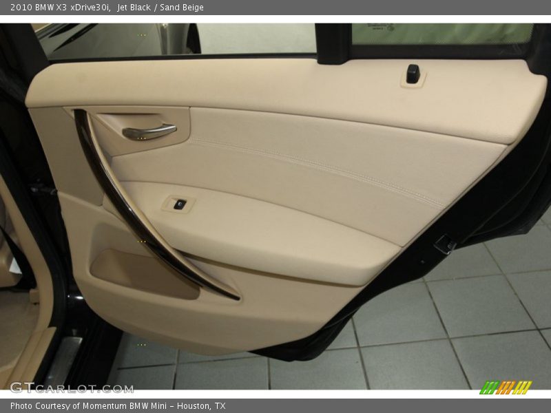 Jet Black / Sand Beige 2010 BMW X3 xDrive30i