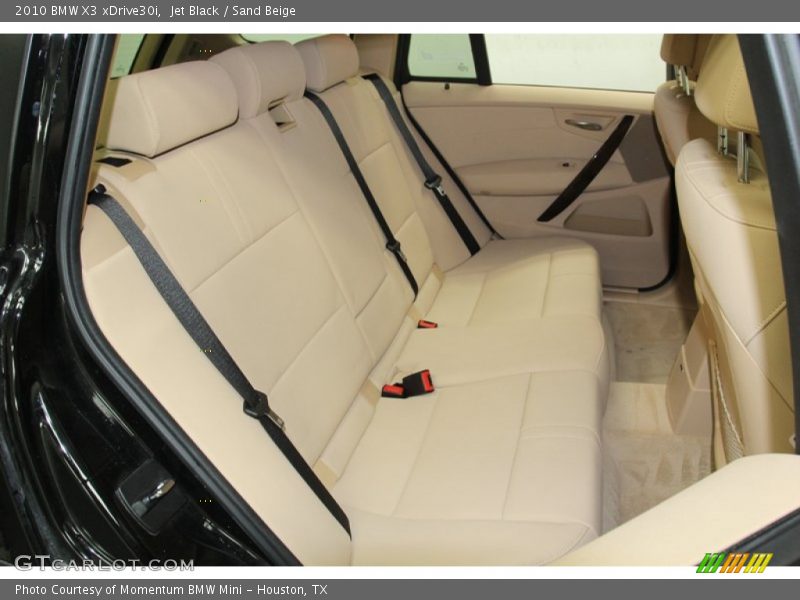 Jet Black / Sand Beige 2010 BMW X3 xDrive30i