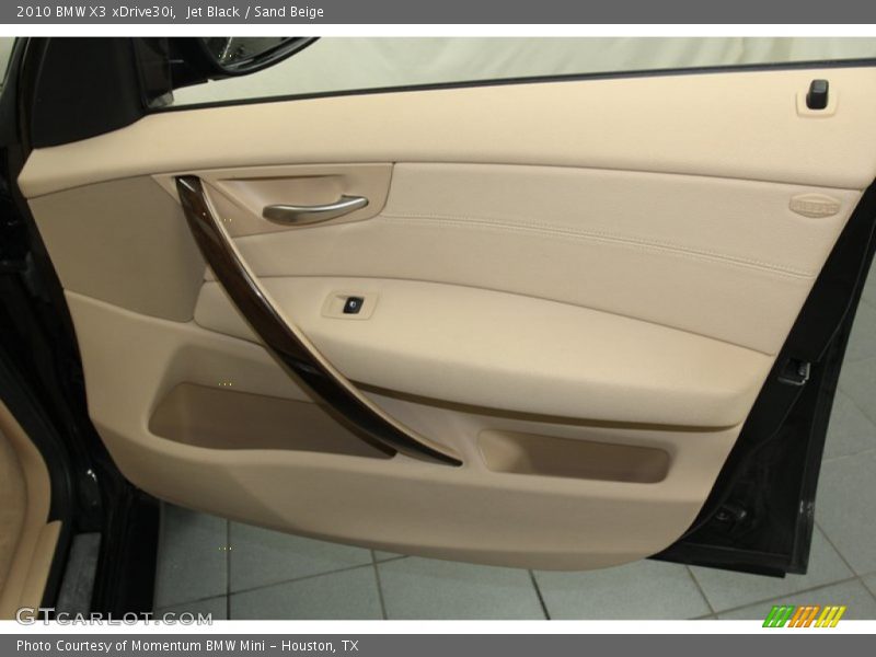 Jet Black / Sand Beige 2010 BMW X3 xDrive30i
