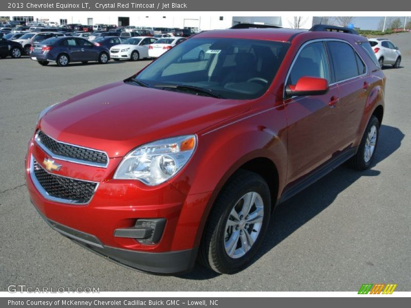 Crystal Red Tintcoat / Jet Black 2013 Chevrolet Equinox LT