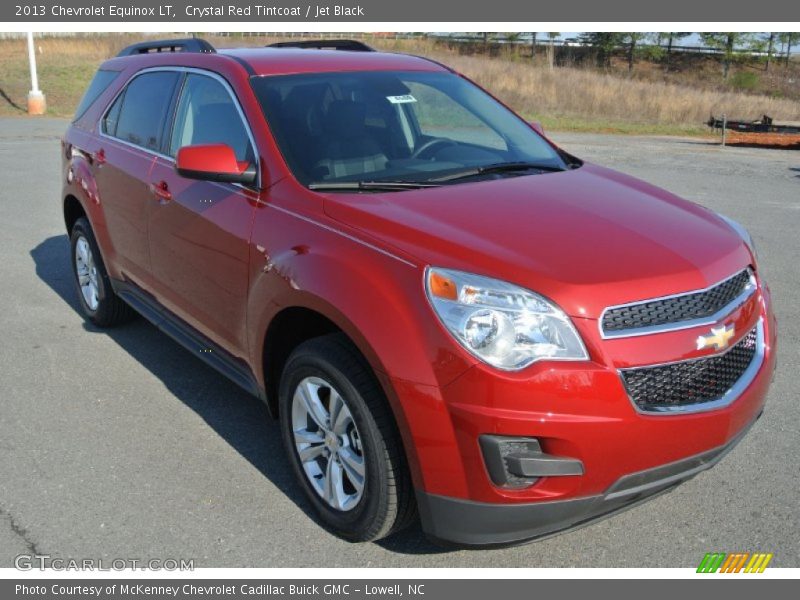 Crystal Red Tintcoat / Jet Black 2013 Chevrolet Equinox LT