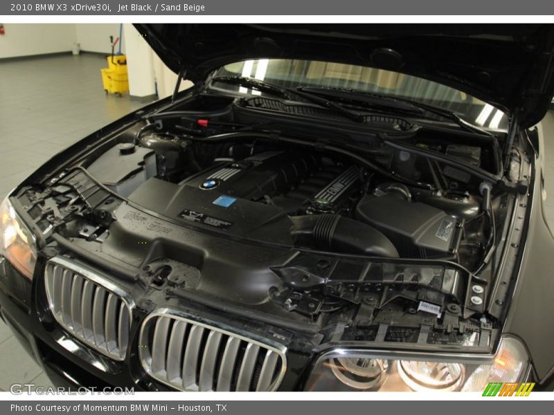 Jet Black / Sand Beige 2010 BMW X3 xDrive30i