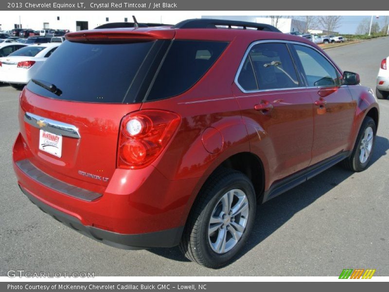 Crystal Red Tintcoat / Jet Black 2013 Chevrolet Equinox LT
