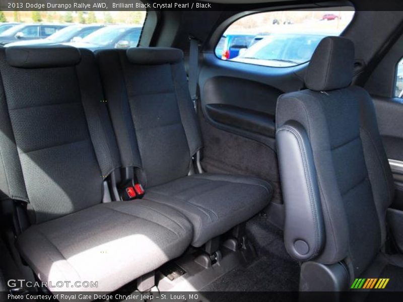 Brilliant Black Crystal Pearl / Black 2013 Dodge Durango Rallye AWD