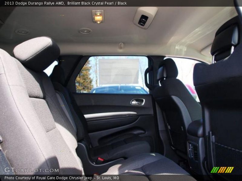 Brilliant Black Crystal Pearl / Black 2013 Dodge Durango Rallye AWD