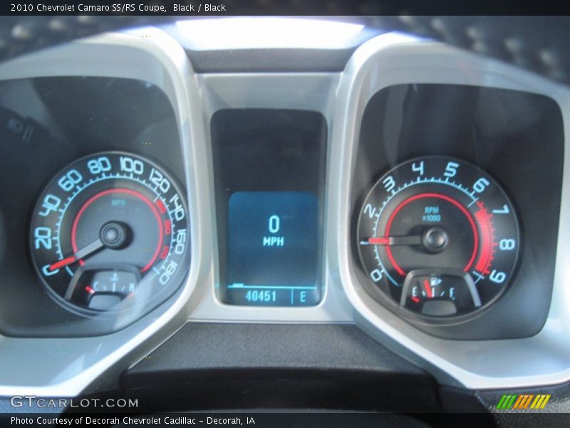 Black / Black 2010 Chevrolet Camaro SS/RS Coupe