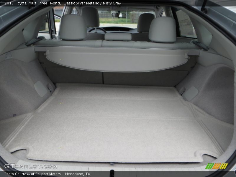 Classic Silver Metallic / Misty Gray 2013 Toyota Prius Three Hybrid