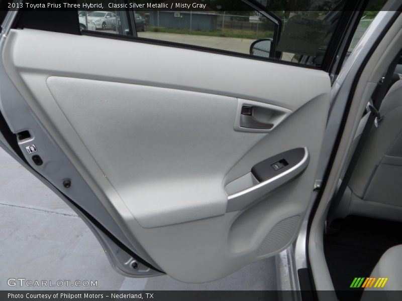 Classic Silver Metallic / Misty Gray 2013 Toyota Prius Three Hybrid