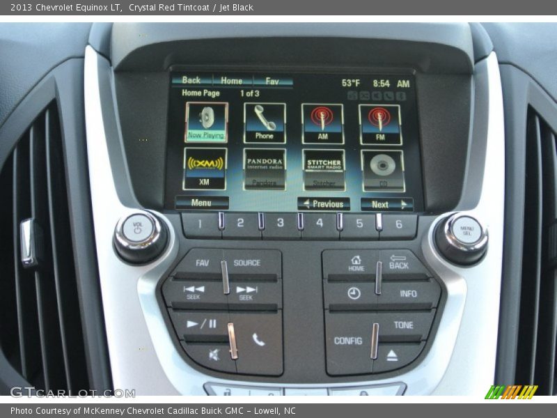 Crystal Red Tintcoat / Jet Black 2013 Chevrolet Equinox LT