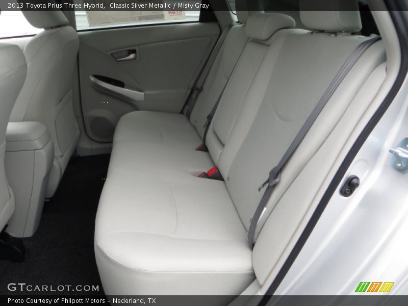 Classic Silver Metallic / Misty Gray 2013 Toyota Prius Three Hybrid