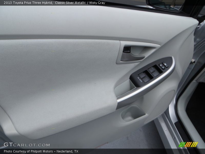 Classic Silver Metallic / Misty Gray 2013 Toyota Prius Three Hybrid