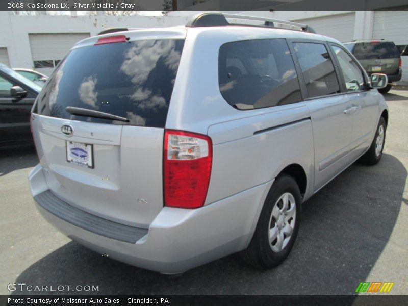 Silver Metallic / Gray 2008 Kia Sedona LX