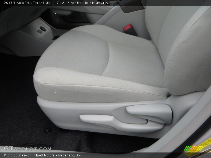 Classic Silver Metallic / Misty Gray 2013 Toyota Prius Three Hybrid