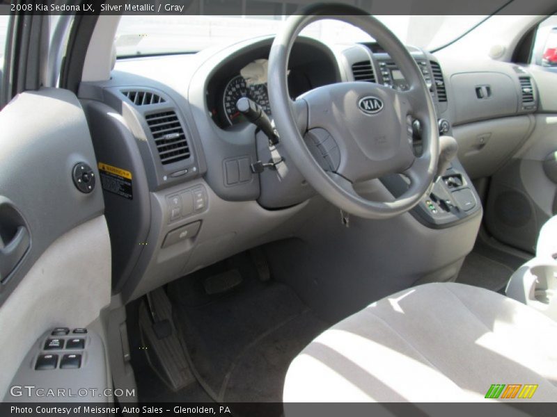 Silver Metallic / Gray 2008 Kia Sedona LX