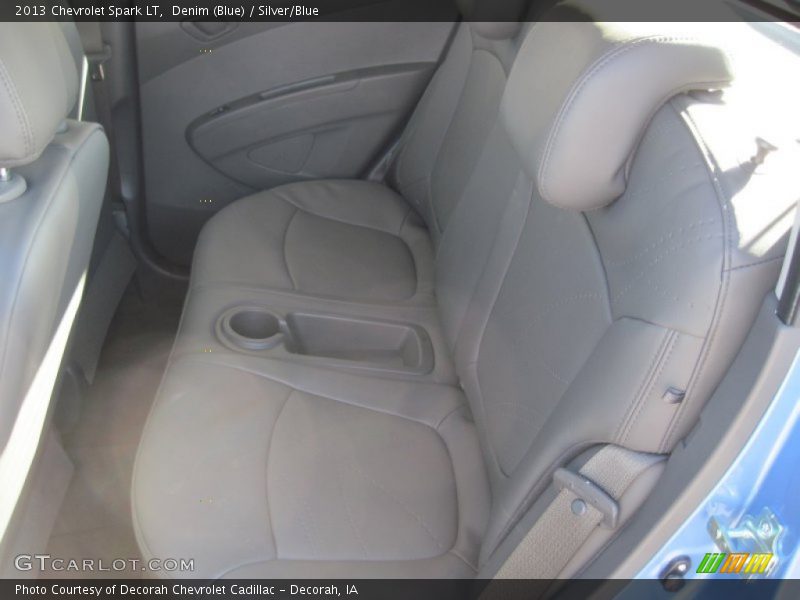 Denim (Blue) / Silver/Blue 2013 Chevrolet Spark LT