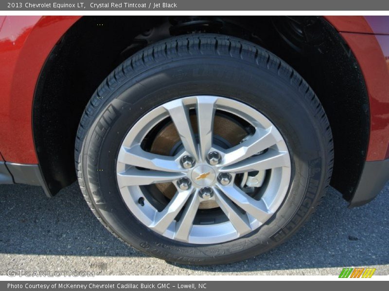Crystal Red Tintcoat / Jet Black 2013 Chevrolet Equinox LT