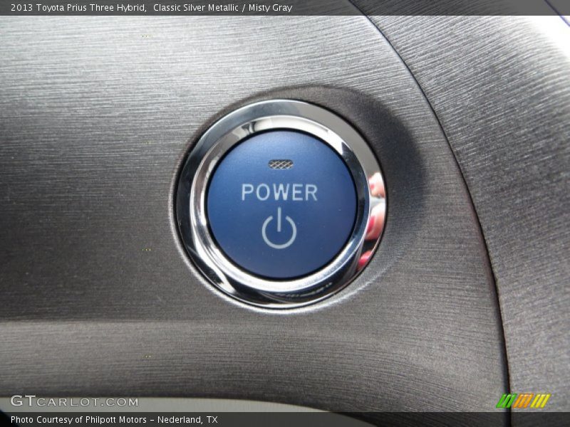 Classic Silver Metallic / Misty Gray 2013 Toyota Prius Three Hybrid